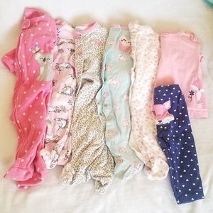Baby girl pajamas